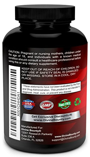 Acetyl L-Carnitine Capsules 1200mg Per Serving - L Carnitine Supplement 120 Vegetarian Capsules