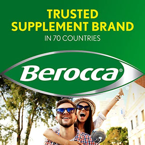 Berocca Boost Effervescent Tablets with Caffeine, 10 Count