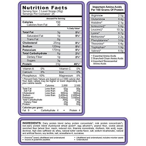 Syntrax, Matrix 2.0 Sustained-Release Protein Blend, Peanut Butter Cookie, 32 oz