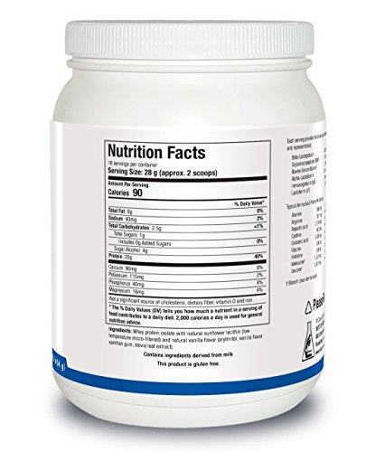 Biotics Research - Whey Protein Isolate 16 oz (Vanilla)