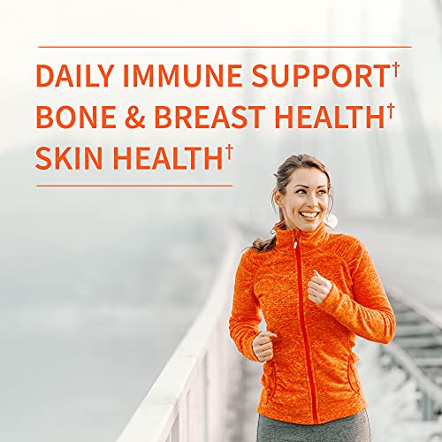 Garden of Life Quercetin Zinc Once Daily Immune Support Supplement with Vitamin D3 for Bone Health, Breast Health & Skin Health – Dr Formulated – Gluten Free, Non GMO, Carbon Neutral – 30 Mini Tabs