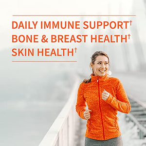 Garden of Life Quercetin Zinc Once Daily Immune Support Supplement with Vitamin D3 for Bone Health, Breast Health & Skin Health – Dr Formulated – Gluten Free, Non GMO, Carbon Neutral – 30 Mini Tabs