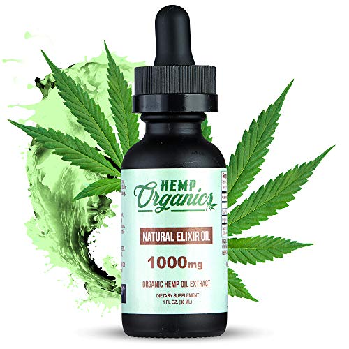 Best Hemp Oil Extract - 28,350MG - Organic Hemp Oil For Pain Relief- Hemp Extract Oil - Mood Support - Pure Hemp Oil For Anxiety Support - Hemp Oil Drops - 1000mg Hemp Isolate - HEMP ORGANICS