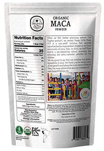 Andean Star Organic Maca Powder - 100% Organic - 100% Natural - Fresh from Our Farm to Your Table - Natural and Healthy Superfood - USDA Approved - GMO Free - 16 oz.