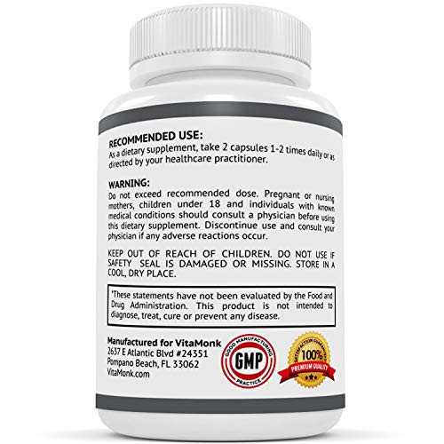 GlycoTrax™ GPLC Extra Large Bottle - 120 Capsules of High-Absorption Glycine Propionyl-L-Carnitine with No Artificial Fillers - Glycine Propionyl L Carnitine Supplement