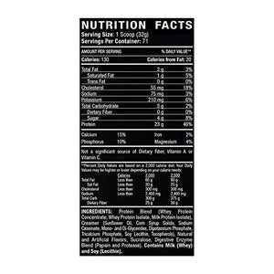 Driven WHEY- Grass Fed Whey Protein Powder: Delicious, Clean Protein Shake- Improve Muscle Recovery with 23 Grams of Protein with Added BCAA and Digestive Enzymes (Vanilla Dream, 5 lb)