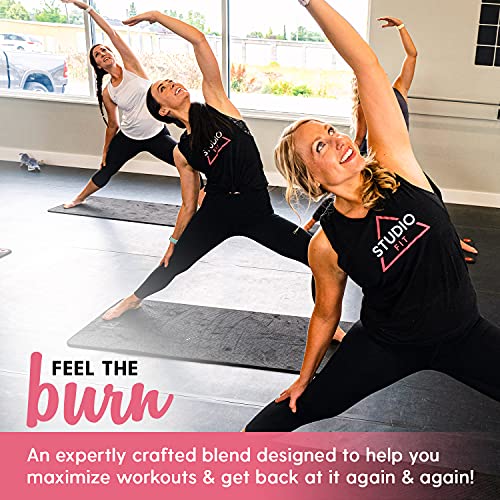 StudioFit Omega Burn Muscle Toner for Women | MCT Oil, L-Carnitine, CLA, Fish Oil & Flaxseed Oil Omegas | Healthy Metabolism, Heart & Joint Function Support | Packaging May Vary | 30 Serv, 60 Softgels