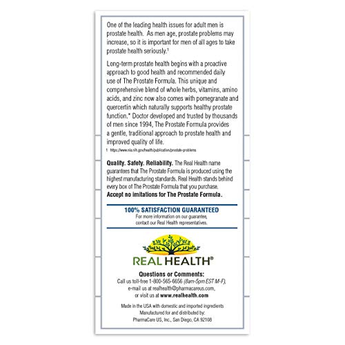 Real Health The Prostate Formula, 90 Tablets