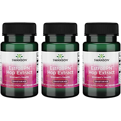 Swanson Estro8Pn Hop Extract 10 mg 60 Veg Caps 3 Pack