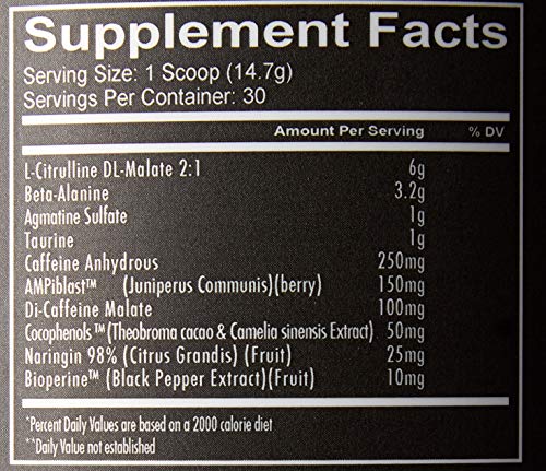 Redcon1 Total War - Pre Workout, 30 Servings, Boost Energy, Increase Endurance and Focus, Beta-Alanine, 350mg Caffeine, Citrulline Malate, Nitric Oxide Booster - Keto Friendly (Strawberry Mango)