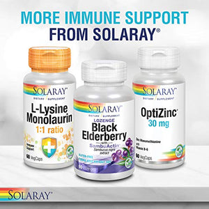 Solaray QBC Plex Chewables | Quercetin & Bromelain Plus Vitamin C | Immune & Respiratory Health Support | 90ct, 30 Serv.