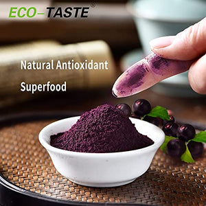 Organic Acai Berry Powder Freeze-Dried 8 oz, Natural Antioxidant Superfood
