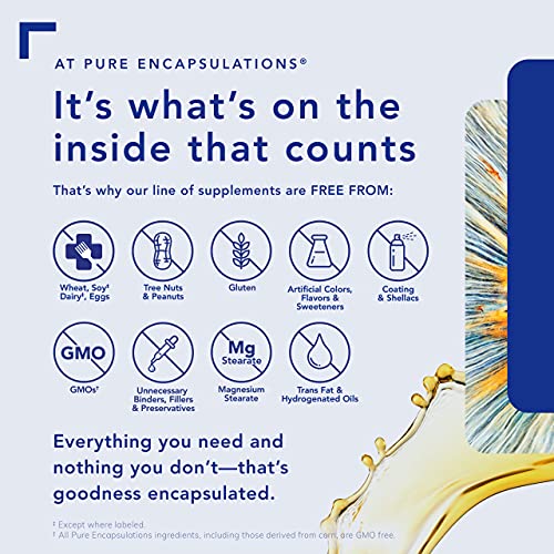 Pure Encapsulations - L-Carnitine - Hypoallergenic Supplement for Cardiovascular and Endurance Support - 60 Capsules