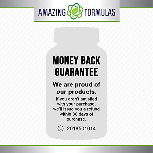 Amazing Formulas Quercetin - 500 Mg, 120 Veggie Capsules (Non-GMO,Gluten Free) Supports Cardiovascular Health-Helps Improve Anti-Inflammatory & Immune System - Supports Healthy Aging & Overall Health