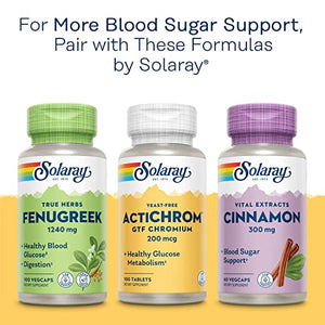 Solaray Berberine Extract with Oregon Grape, Healthy Blood Glucose & Digestion Support, AMPK Activator, 60 VegCaps
