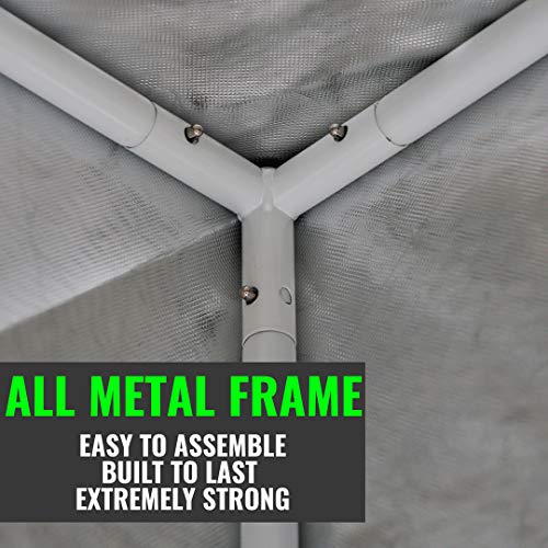 ULTRA YIELD 24"x48"x84" + 12" Extension Grow Tent - 1680D Mylar Professional Indoor Growing Tents - Use for Hydroponics Growing System - 2x4