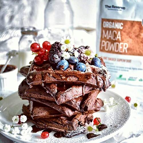 The Reserve Organic Maca Powder and Peruvian Maca Root Powder for an Endurance Booster, Mood, and Stress (3.5 oz)