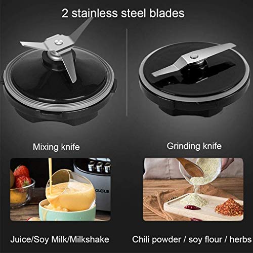 QIN Juicer Machines, Slow Masticating Juicer Extractor Easy to Clean, Quiet Motor, BPA-Free, Cold Press Juicer for Fruits and Vegetable