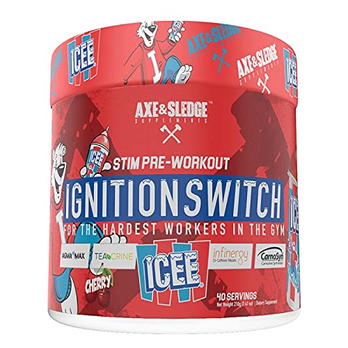 Axe & Sledge Supplements Ignition Switch Stim Pre-Workout - ICEE Cherry