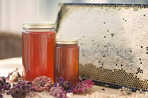 Unfiltered Raw Honey by Zach & Zoe Sweet Bee Farm – Pure Farm Raised Honey Packed with Powerful Anti-oxidants, Amino Acids, Enzymes, and Vitamins! (Lemon - 16oz)