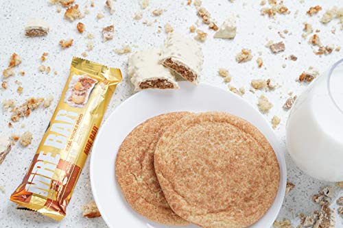 Redcon1 MRE Bar - Meal Replacement Protein Bar (1 Box / 12 Bars), Real Whole Food Sourced Protein, Real Food Taste, 20G Protein (Snickerdoodle)