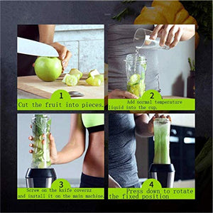 JTGYA Slow Masticating Juicer Extractor Compact Cold Press Juicer Machine with Portable Handle