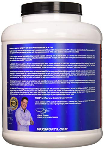 VPX Zero Carb Protein, Serious Chocolate 4.4-Pounds