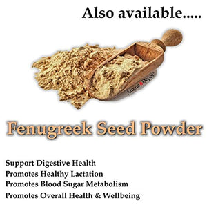 5Lb Fenugreek Seed Powder (Trigonella foenum graecum) 5 pound Menti Powder Bulk Herb | Gluten Free & Non-GMO | Hair and skin health.