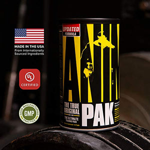 Animal Pak – Vitamin Pack Supplement – Zinc, Vitamin C, B, D, Amino Acids and More – Sports Nutrition Supplement – Convenient All-in-One Packs – 44 Packs