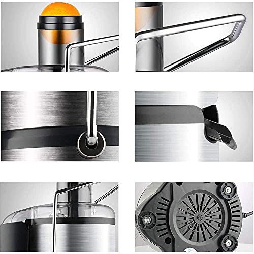 RenminRoad Juicer,Masticating Juicer Machine,Slow Juice Extractor,Cold Press Juicer Machine with Quiet Motor,Easy to Clean,Multifunctional Juicer for High Nutrient Fruit & Vegetable Juice