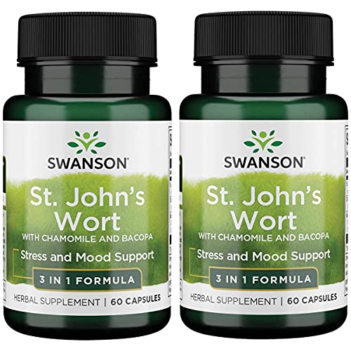 Swanson St. John's Triple Complex 60 Capsules (2 Pack)