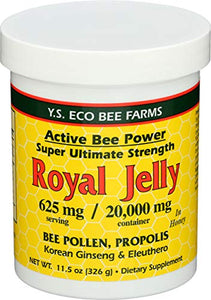 YS Royal Jelly/Honey Bee - Royal Jelly In Honey Ult Strength, 11.5 oz gel