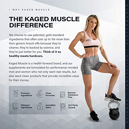Whey Protein Powder, Kaged Muscle 100% Whey Protein Isolate Powder for Post Workout Recovery & Muscle-Building, Whey Isolate Protein Powder, Amazing Taste, Made with Natural Flavors, S'Mores, 3lbs