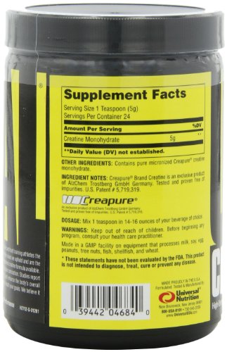 UniversalNutritionCreatinePowder,120-Grams(Packof2)
