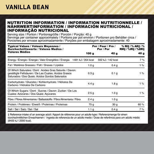 Optimum Nutrition Platinum Hydrowhey Protein Powder, 100% Hydrolyzed Whey Protein Isolate Powder, Flavor: Velocity Vanilla, 3.5 Pounds (Packaging May Vary)