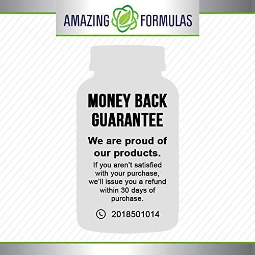 Amazing Formulas Calcium Magnesium Zinc D3 - 300 Tablets Per Bottle (Calcium 1000mg - Magnesium 400mg - Zinc 25mg Plus Vitamin D3 600 IU - Per Serving of 3 Tablets)