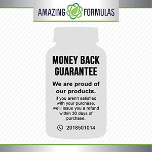 Amazing Formulas Calcium Magnesium Zinc D3 - 300 Tablets Per Bottle (Calcium 1000mg - Magnesium 400mg - Zinc 25mg Plus Vitamin D3 600 IU - Per Serving of 3 Tablets)