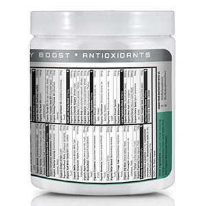 Generation Greens Powder | Organic Superfood Powder with Spirulina, Chlorella, Wheat Grass | 60 Powerful Super Foods, Probiotics, Enzymes | GMO Free (15 Servings, Delicious Orange)