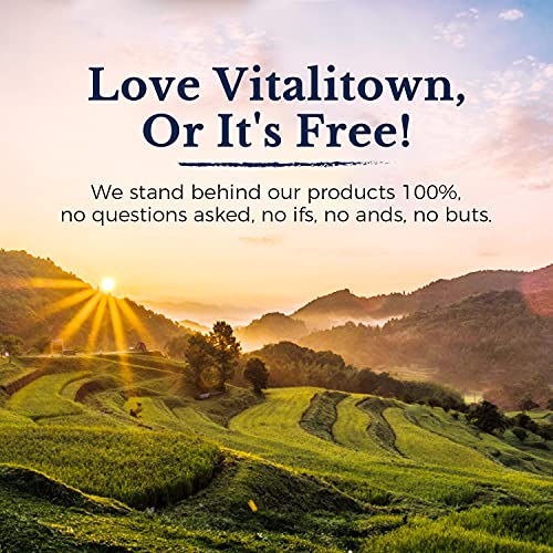 Vitalitown Zinc Picolinate & Gluconate 50 mg | 60 Veggie Capsules | 2 Forms of Chelated Zinc | Well-Absorbed | Immune System, Healthy Skin, Growth & Development | Vegan, NO Gluten NO Dairy, Non-GMO