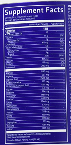 USN Supplements Bluelab 100 Percent Whey, Vanilla, 4.5 Pound