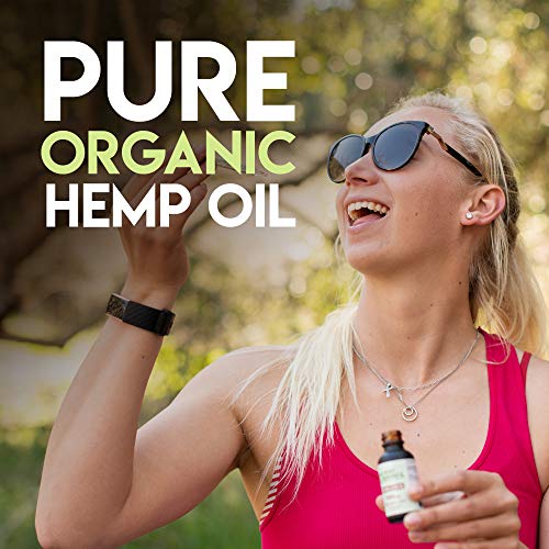 Best Hemp Oil Extract - 28,350MG - Organic Hemp Oil For Pain Relief- Hemp Extract Oil - Mood Support - Pure Hemp Oil For Anxiety Support - Hemp Oil Drops - 1000mg Hemp Isolate - HEMP ORGANICS