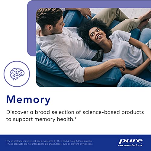Pure Encapsulations Bacopa Monnieri | Supplement for Brain, Memory, Concentration, Mental Focus, Stress Support, and Cognitive Health* | 180 Capsules