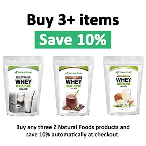 Vanilla Cream Whey Protein Powder Isolate - Bulk 5 lb Size - Grass Fed, Non GMO, Gluten Free - All Natural Clean Protein with No Sugar Added - Great in Smoothies, Shakes, Cooking & Baking Recipes