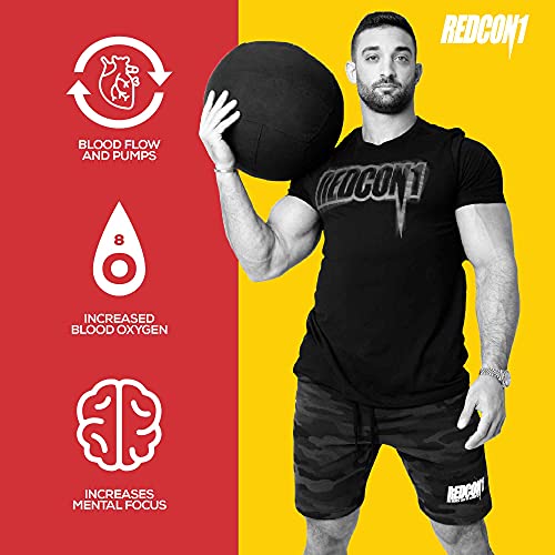 Redcon1 Big Noise Pump Formula (30 Servings) - Non-Stim, Increased Energy and Focus, Vasodilator, Intense Pumps (Tiger Blood)