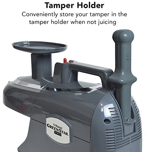Tribest Jumbo Twin Gears GS-P502 Greenstar Pro Commercial Heavy Duty Juice Extractor, Gray, Pack of 1