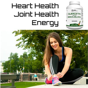 Quercetin with Bromelain, Immune Support, Antioxidant and Anti-Inflammatory (60 Servings)