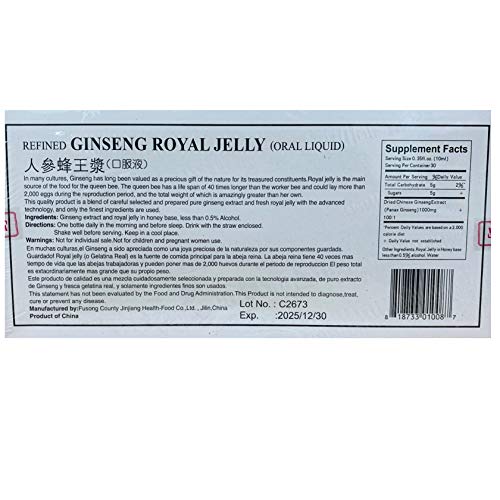 3 Boxes Magic Drop Ginseng Royal Jelly (30 Vials), Total 90 Vials