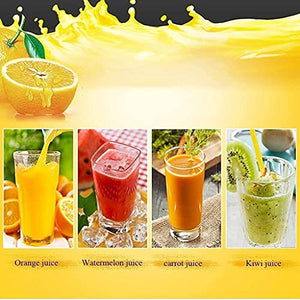 WXLBHD Slow Juicer Machines, Masticating Juicer, Cold Press Juicer with 5-Speed Modes,with Quiet Motor，Juice Extractor for Vegetables And Fruits,Easy to Clean,1000W