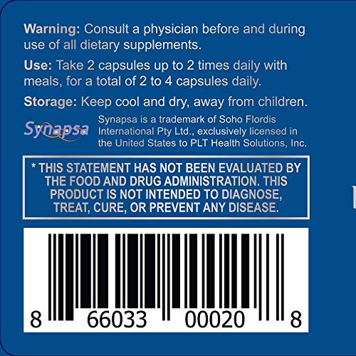 Thrivous Clarity - Enhance Brain Function, Memory, Focus & Mood - Advanced Natural Nootropic Supplement: Synapsa Bacopa Monnieri, L Theanine, Rhodiola Rosea, Vitamin B Complex, Zinc Picolinate