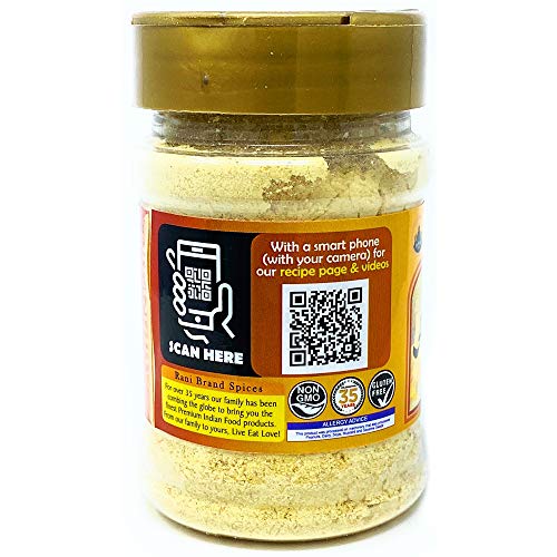 Rani Fenugreek (Methi) Seeds Ground Powder 3oz (85g) Trigonella foenum graecum | Gluten Friendly | Non-GMO (used in cooking & Ayurvedic spice) 